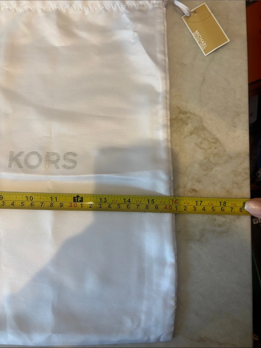 Michael Kors 16x15 dust bag